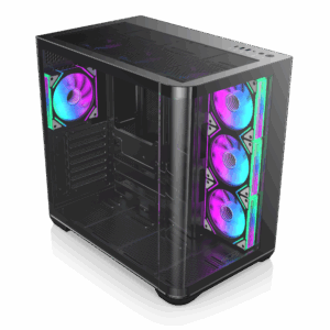 Корпус без блока питания / RAIJINTEK CO LTD 0R20B00255 / Корпус без блока питания/ Case Raijintek ATREUS BT4, Midi-Tower, TG, 4x120mm ARGB, 2xUSB-A 3.0 + 1xUSB Type-C , E-ATX, ATX, mATX, mITX Black
