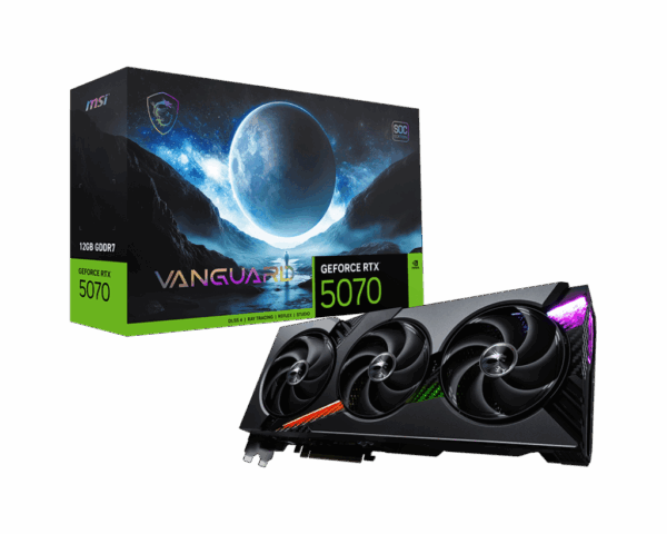 Видеокарта / MSI GeForce RTX 5070 12G VANGUARD SOC / Видеокарта/ GeForce RTX 5070 12G VANGUARD SOC