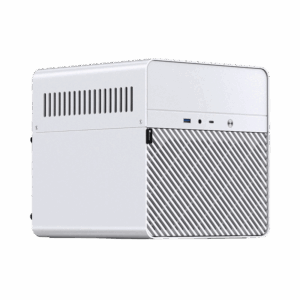 Корпус без блока питания / JONSBO N2 White / Корпус без блока питания/ Case JONSBO N2, Mini-Tower, 1x120mm, 1xUSB-A 3.0 + 1xUSB-C 3.2, SFX PSU Support, mITX White
