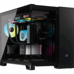 Корпус без блока питания / Corsair CC-9011267-WW / Корпус без блока питания/ Case Corsair iCUE LINK 2500X RGB, Midi-Tower, TG, 2x120mm RGB, 2xUSB-A 3.2, 1xUSB 3.2 Type-C, mATX, mITX Black