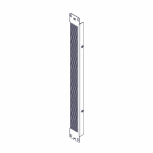 Щеточный уплотнитель / SYSTEME ELECTRIC UT8429 / System Electric, серия Uniprom, 1U, 2шт, черный