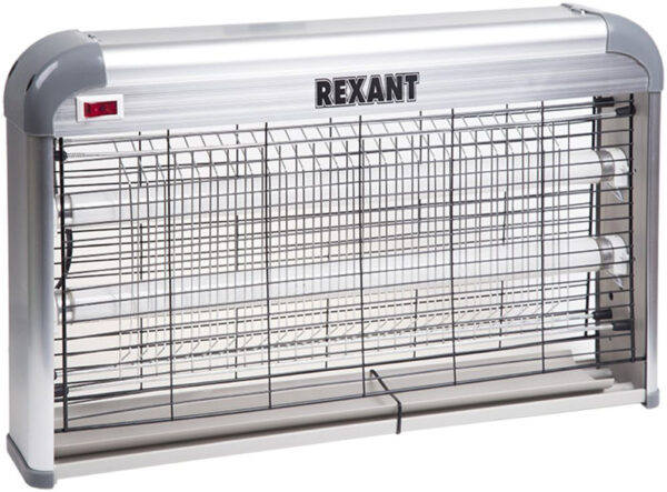 Лампа антимоскитная Rexant 71-0056 р.д.:100м серебристый (плохая упаковка)