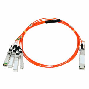 Кабель / ООО "ФИБО-ТЕЛЕКОМ" FT-Q40-4S10-AOC3m / Кабель/ FIBO FT-Q40-4S10-AOC3m QSFP+ to 4SFP+ AOC модуль, оптический кабель, 3 метра