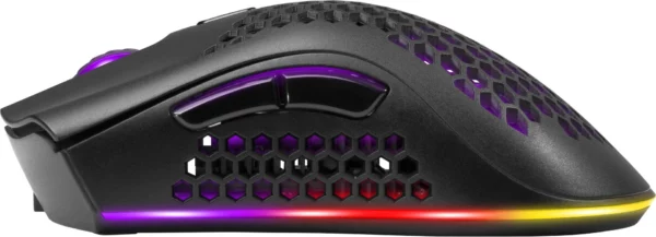 Мышь Defender Warlock GM-709L черный оптическая (2400dpi) беспроводная USB (7but)