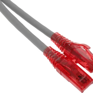 Патч-корд Hyperline PC-LPM-UTP-RJ45-RJ45-C5E-2M-LSZH-GY UTP RJ-45 вил.-вилка RJ-45 кат.5E 2м серый LSZH (уп.:1шт) 24AWG