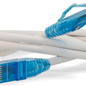 Патч-корд Hyperline PC-LPM-UTP-RJ45-RJ45-C6-1.5M-LSZH-WH UTP RJ-45 вил.-вилка RJ-45 кат.6 1.5м белый LSZH 24AWG