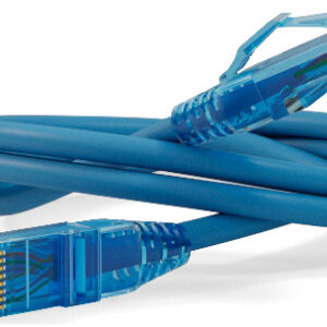 Патч-корд Hyperline PC-LPM-UTP-RJ45-RJ45-C6-2M-LSZH-BL UTP RJ-45 вил.-вилка RJ-45 кат.6 2м синий LSZH 24AWG