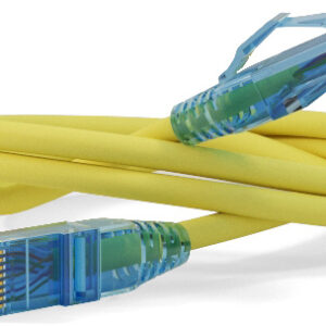 Патч-корд Hyperline PC-LPM-UTP-RJ45-RJ45-C6-2M-LSZH-YL UTP RJ-45 вил.-вилка RJ-45 кат.6 2м желтый LSZH 24AWG