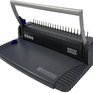 Переплетчик Office Kit B2108N A4/перф.8л.сшив/макс.200л./пластик.пруж. (6-22мм)