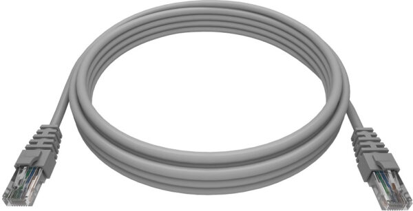 Патч-корд NTSS NTSS-PC-UTP-RJ45-5e-20.0-LSZH-GY UTP RJ-45 вил.-вилка RJ-45 кат.5E 20м серый LSZH (уп.:1шт) 26AWG