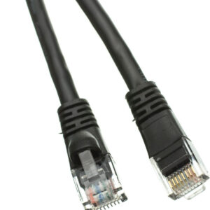 Патч-корд NTSS NTSS-PC-UTP-RJ45-5e-2.0-LSZH-BL UTP RJ-45 вил.-вилка RJ-45 кат.5E 2м черный LSZH (уп.:1шт) 26AWG