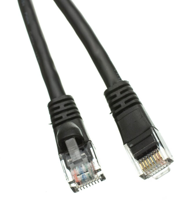 Патч-корд NTSS NTSS-PC-UTP-RJ45-5e-2.0-LSZH-BL UTP RJ-45 вил.-вилка RJ-45 кат.5E 2м черный LSZH (уп.:1шт) 26AWG