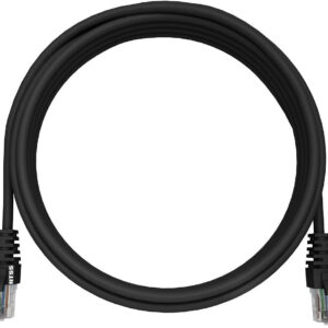 Патч-корд NTSS NTSS-PC-UTP-RJ45-5e-15.0-LSZH-BL UTP RJ-45 вил.-вилка RJ-45 кат.5E 15м черный LSZH (уп.:1шт) 26AWG