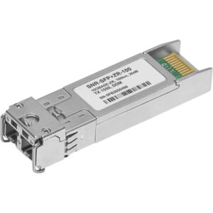 Модуль / SNR SNR-SFP+ZR-100 / Модуль/ Модуль SFP+ оптический, дальность до 100 км (26dB), DDMI, 1550нм
