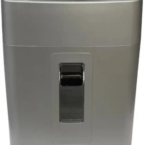 Шредер Office Kit SA375 серый/черный с автоподачей (секр.P-4) фрагменты 375лист. 42лтр. скрепки скобы пл.карты CD