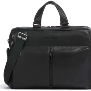 Деловая сумка Piquadro Hedley CA4098W130/N с отделением для ноутбука черный натур.кожа