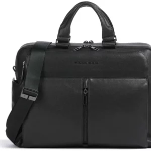 Деловая сумка Piquadro Hedley CA6026W130/N с отделением для ноутбука черный натур.кожа
