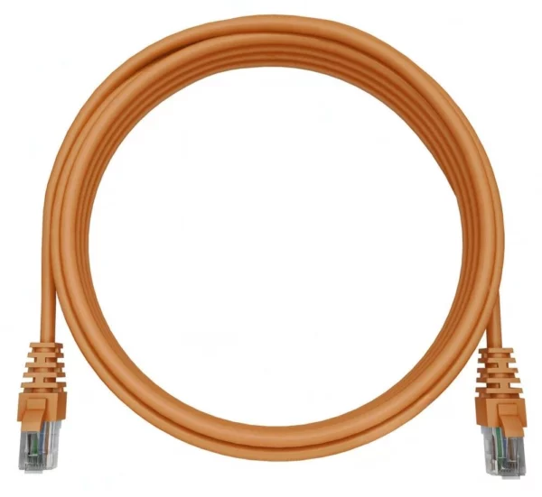 Патч-корд NTSS NTSS-PC-UTP-RJ45-5e-0.3-LSZH-OR UTP RJ-45 вил.-вилка RJ-45 кат.5E 0.3м оранжевый LSZH (уп.:1шт)