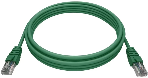 Патч-корд NTSS NTSS-PC-UTP-RJ45-5e-0.15-LSZH-GN UTP RJ-45 вил.-вилка RJ-45 кат.5E 0.15м зеленый LSZH (уп.:1шт)