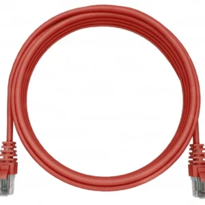 Патч-корд NTSS NTSS-PC-UTP-RJ45-5e-0.3-LSZH-RD UTP RJ-45 вил.-вилка RJ-45 кат.5E 0.3м красный LSZH (уп.:1шт)