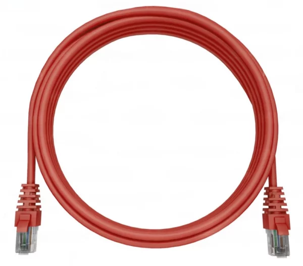 Патч-корд NTSS NTSS-PC-UTP-RJ45-5e-0.3-LSZH-RD UTP RJ-45 вил.-вилка RJ-45 кат.5E 0.3м красный LSZH (уп.:1шт)