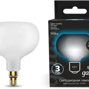 Лампа светодиодная Gauss Filament 1017802210-D 10Вт цок.:E27 груша 220B св.свеч.бел.нейт. (упак.:10шт)