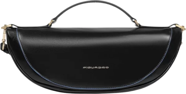 Сумка на пояс женская Piquadro Blue Square CA6676B2/N черный натур.кожа