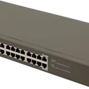 Коммутатор Tenda TEG1124P-24-250W (L2) 24x1Гбит/с 24PoE 225W неуправляемый