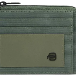 Чехол для кредитных карт Piquadro Orion PP4822S136R/VE оливковый ткань/натур.кожа