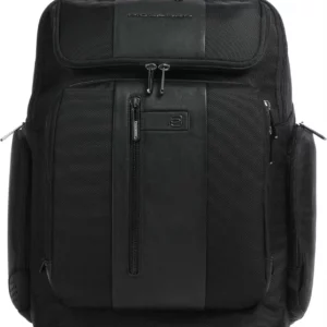 Рюкзак мужской Piquadro Brief2 CA5477BR2/N черный ткань/натур.кожа