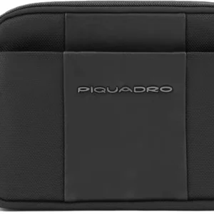Косметичка Piquadro Brief2 BY6149BR2/N черный нейлон/натур.кожа