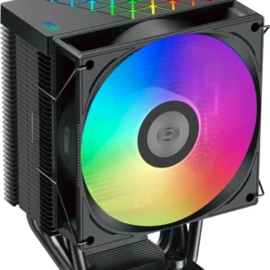 Устройство охлаждения(кулер) PcCooler R400 ARGB Soc-AM5/AM4/1200/1700/1851 черный 4-pin Al+Cu 180W Ret (R400-BKAWYX-US)