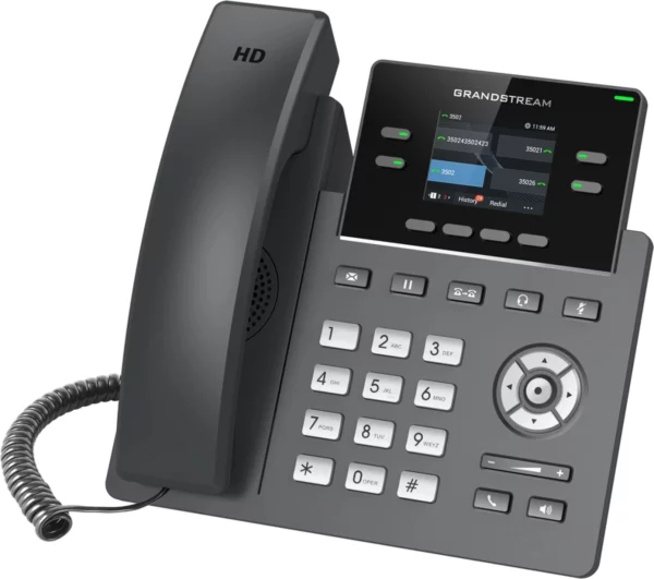 Телефон IP Grandstream GRP-2612G черный