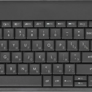 Клавиатура Logitech K400 Plus черный USB беспроводная (920-007173)