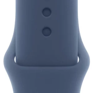 Смарт-часы Apple Watch Series 10 A2999 46мм 2.1" OLED корп.серебристый Sport Band рем.синий разм.брасл.:160-210мм (MWWM3ZP/A)