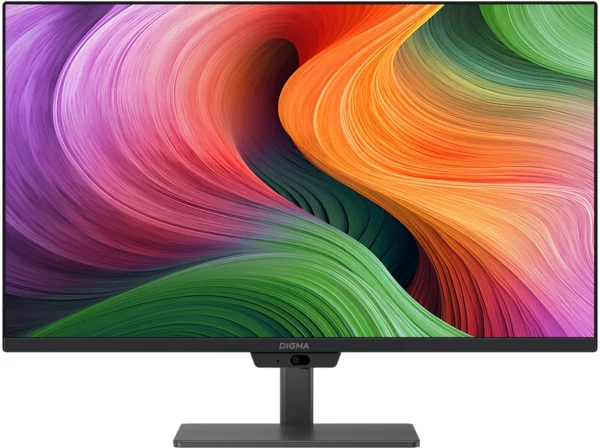 Моноблок Digma Action 23.8" Full HD N95 (1.7) 8Gb SSD256Gb UHDG 600 CR Windows 11 Pro GbitEth WiFi BT 36W клавиатура мышь Cam черный 1920x1080