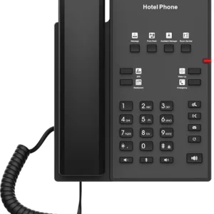 Телефон IP Fanvil H1-2 Wire черный