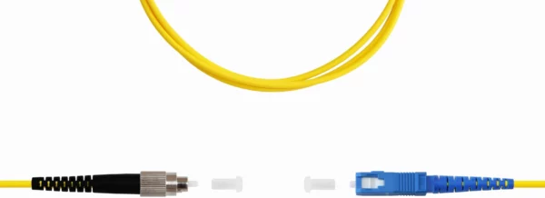 Патч-корд Suprlan 09-05031 1x9/125 OS2 FC-SC 1м LSZH желтый