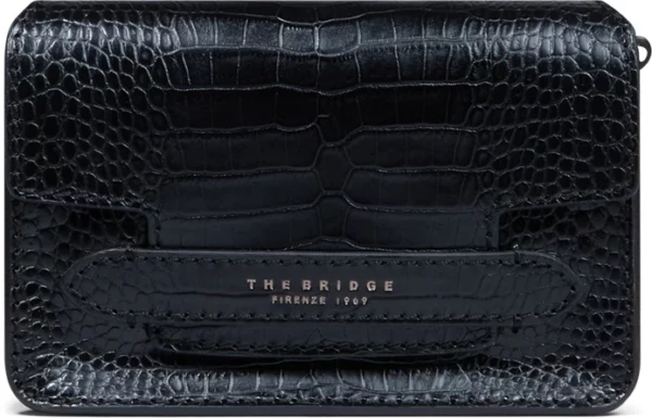 Сумка женская The Bridge Lucrezia Wow 04121422/20 черный натур.кожа
