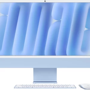 Моноблок Apple iMac A3247 24" 4.5K M4 8 core (4) 16Gb SSD256Gb 8 core GPU macOS WiFi BT 143W клавиатура мышь Cam синий 4480x2520