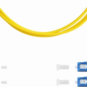 Патч-корд Suprlan 09-0660 LC дупл.UPC-SC дупл.UPC OS1OS2 5м желтый LSZH