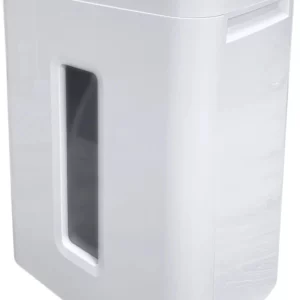 Шредер Office Kit S215N 3,9x38 белый (секр.P-4) фрагменты 22лист. 35лтр. скрепки скобы пл.карты CD
