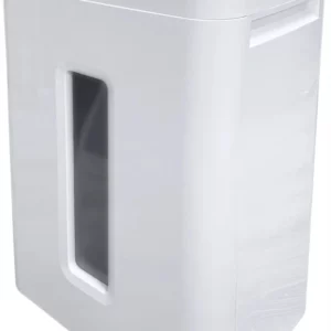 Шредер Office Kit S243N 3,9х38 белый (секр.P-4) фрагменты 35лист. 35лтр. скрепки скобы пл.карты CD