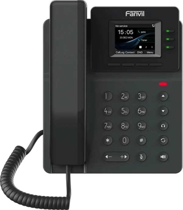 Телефон IP Fanvil V60P черный