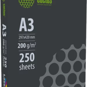 Бумага Cactus CS-LPA3200250 A3/200г/м2/250л./белый для лазерной печати