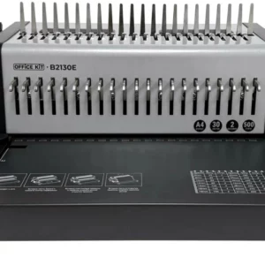 Переплетчик Office Kit B2130E A4/перф.35л.сшив/макс.500л./пластик.пруж. (6-51мм)/электр.