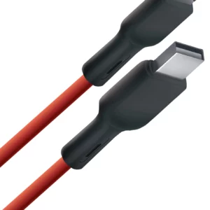 Кабель BoraSCO 38520 USB (m)-Lightning (m) 1м красный коробка