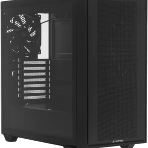 Корпус Chieftec Night Hunter черный без БП ATX 4x140mm audio bott PSU