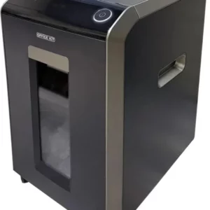 Шредер Office Kit SA200M1,9х10 черный/серый с автоподачей (секр.P-5) фрагменты 220лист. 40лтр. скобы пл.карты