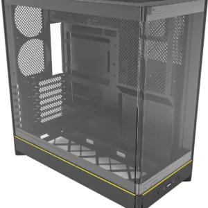 Корпус Montech HS02 черный без БП ATX 4x140mm 2xUSB3.0 1xUSB3.1 audio bott PSU